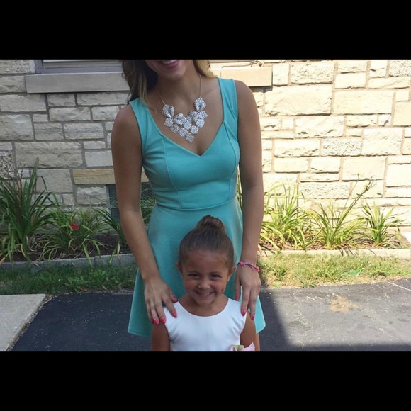 Turquoise dress - Picture 3 of 3